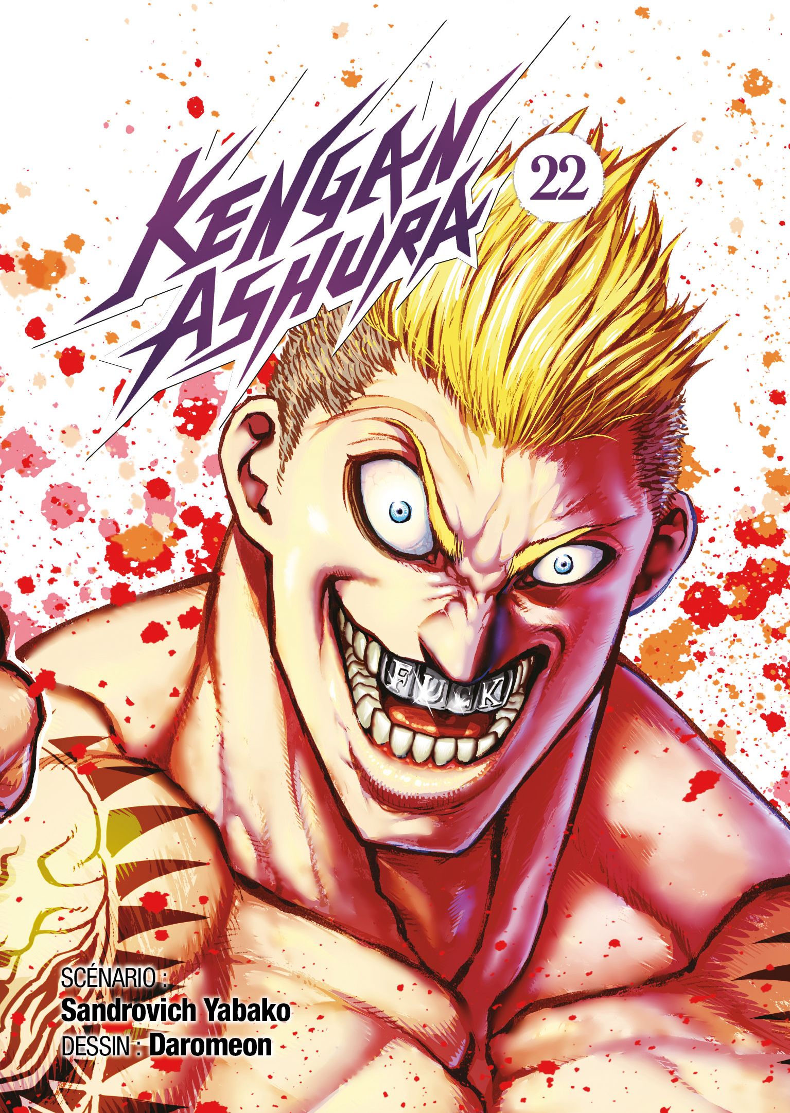  Kengan Ashura T22 face